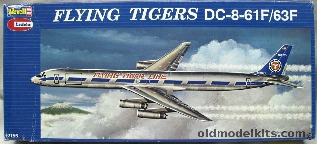 Revell 1/144 Flying Tigers DC-8-61F/63F - (DC-8 61), 2156 plastic model kit